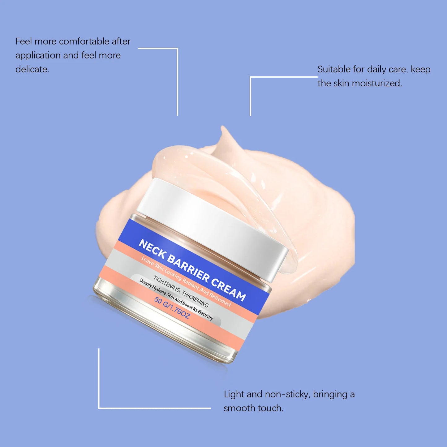 Korean Collagen Neck Cream – Firming, Lifting & Moisturizing