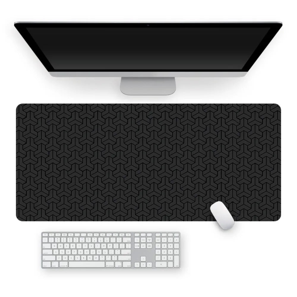 Large Gaming Mouse Pad – Stitched Edge Non-Slip Desk Mat