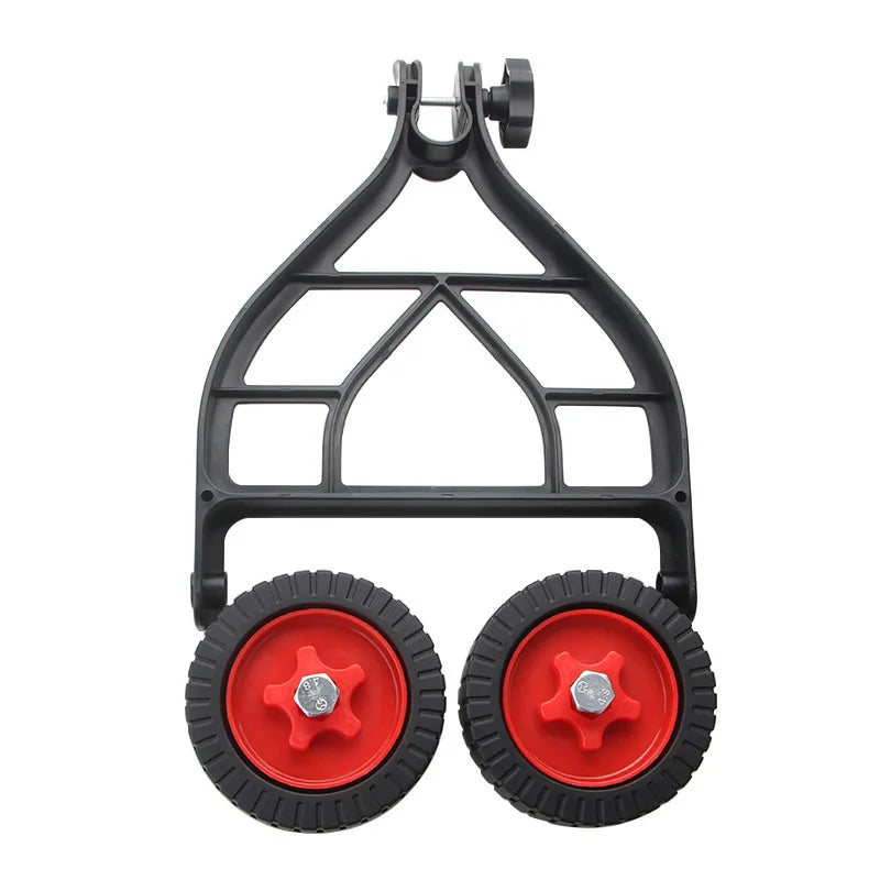 Universal Adjustable Lawn Mower Support Wheel: Portable Side-Mount Attachment for Trimmers & Grass-Cutting Tools Peaceful Pleasures Health and Wellness