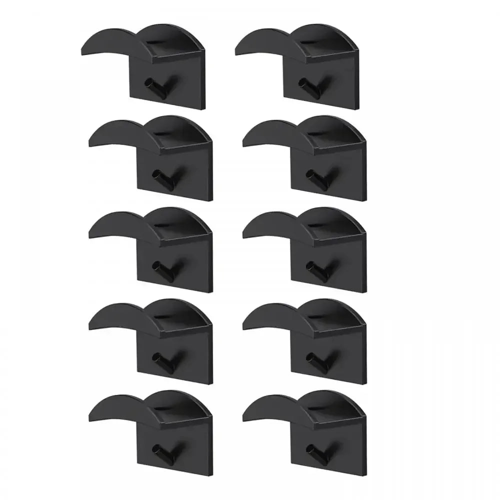 No-Drill Wall Hat Hooks – Baseball Cap Organizer, 2–10 Pack