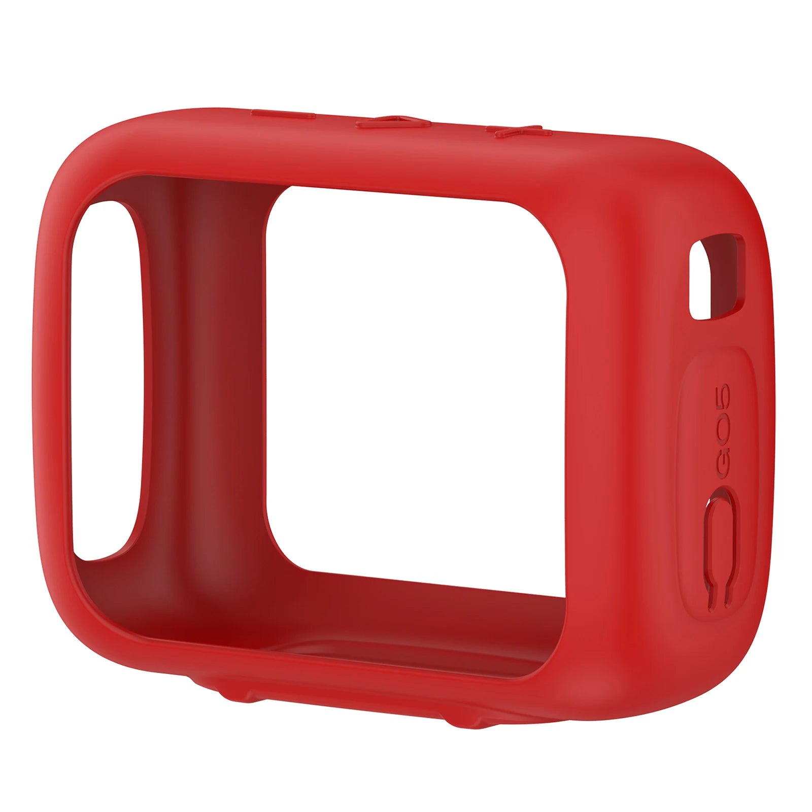 Silicone Speaker Case Waterproof Soft Anti Drop Protective Case Shockproof Protective Skin Case for GO5 Portable Speaker Peaceful Pleasures Health and Wellness Red