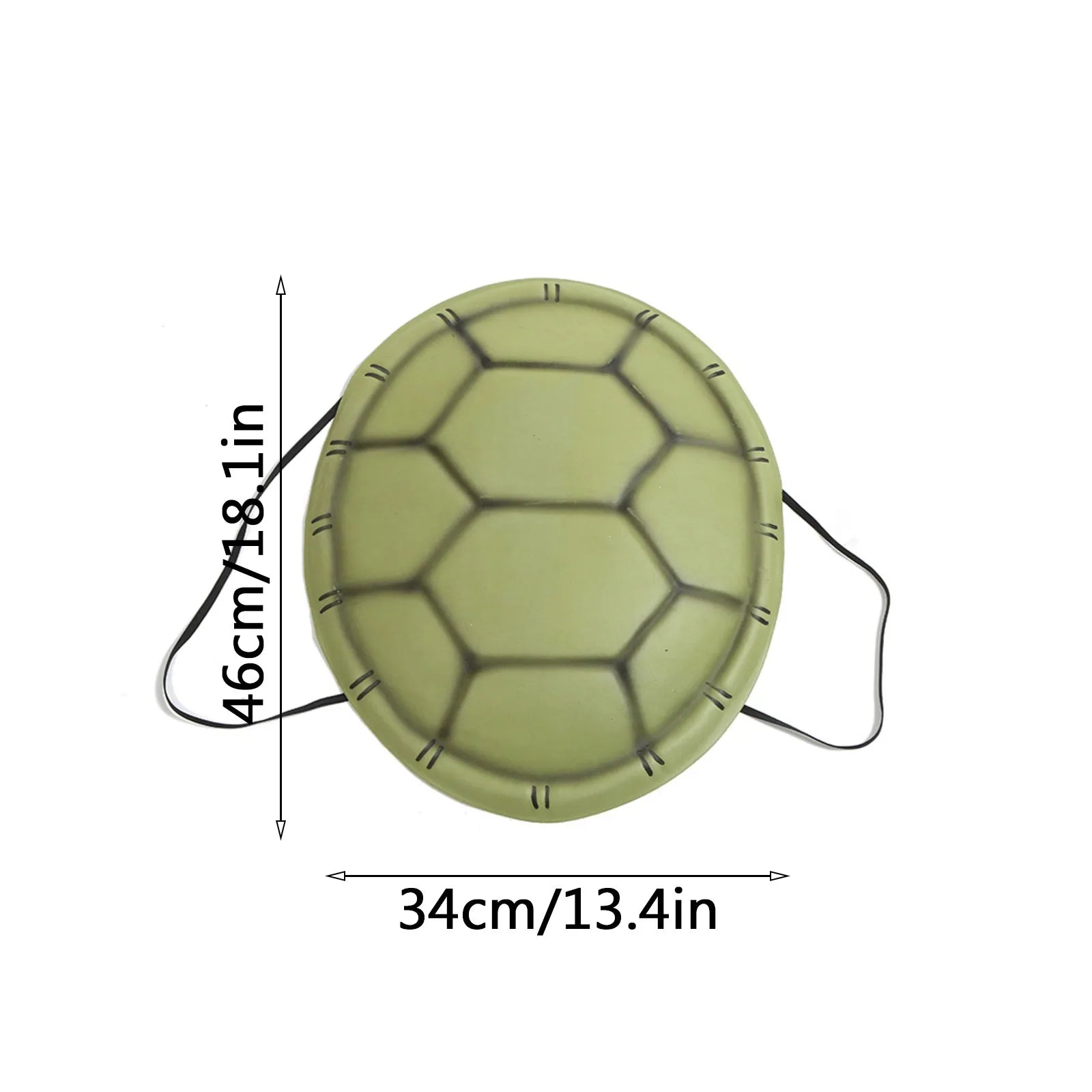 Halloween Turtle Shells Cosplay Simulation Tortoise Shells Photo Props for Role Play Party Performance Costumes Ninja Peaceful Pleasures Health and Wellness