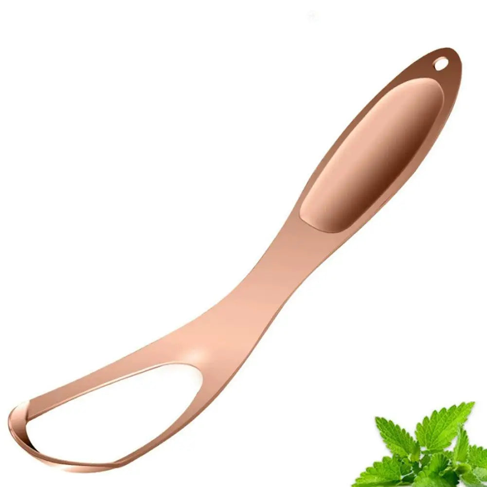 Stainless Steel Tongue Scraper | Fresh Breath Oral Care Tool