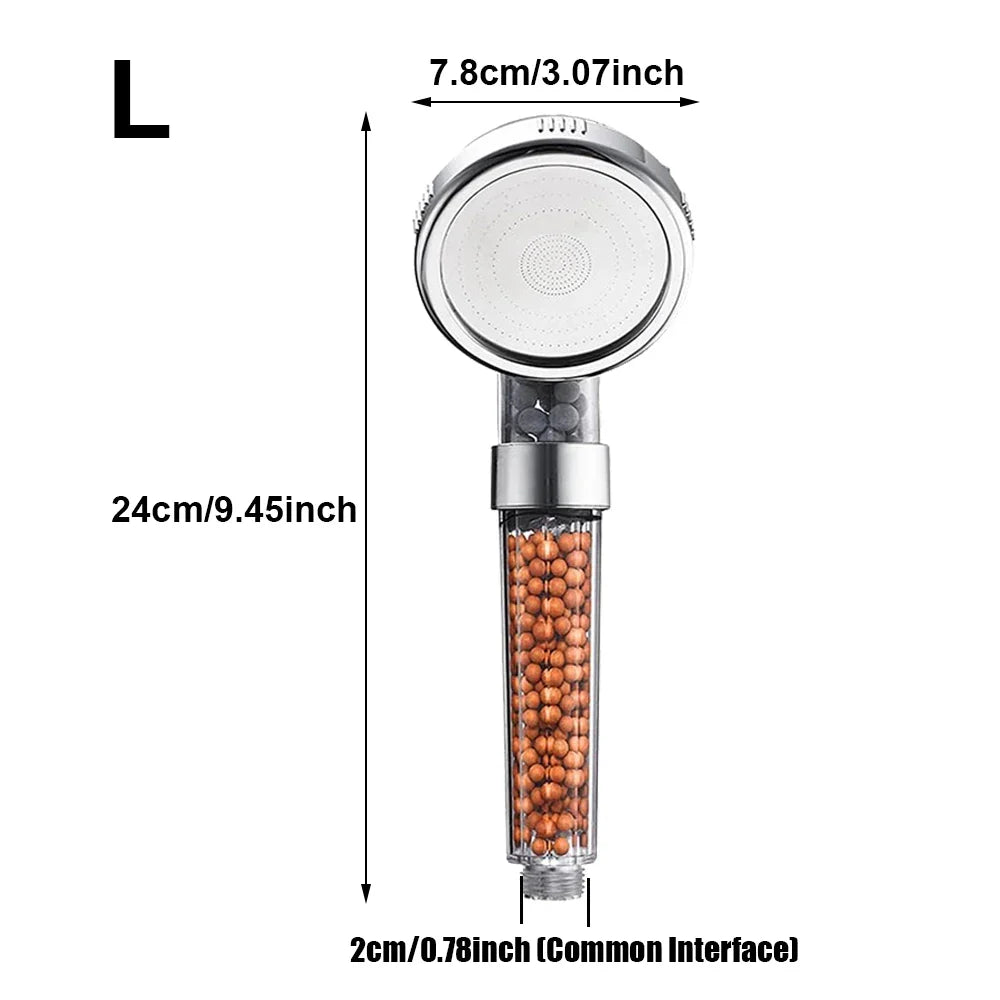 VILOYI Filtered Handheld Shower Head – High Pressure Water Saving