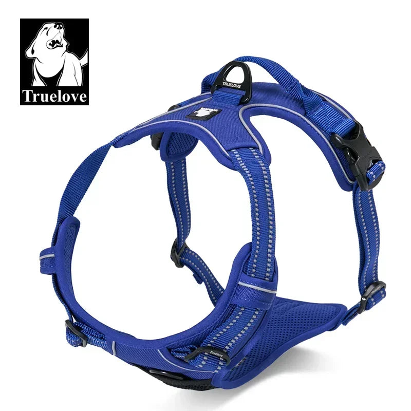 Truelove Dog Harness No Pull Pet Harness Adjustable Soft Padded Dog Vest Reflective No Choke PetVest Easy Control Handle TLH5651 Peaceful Pleasures Health and Wellness
