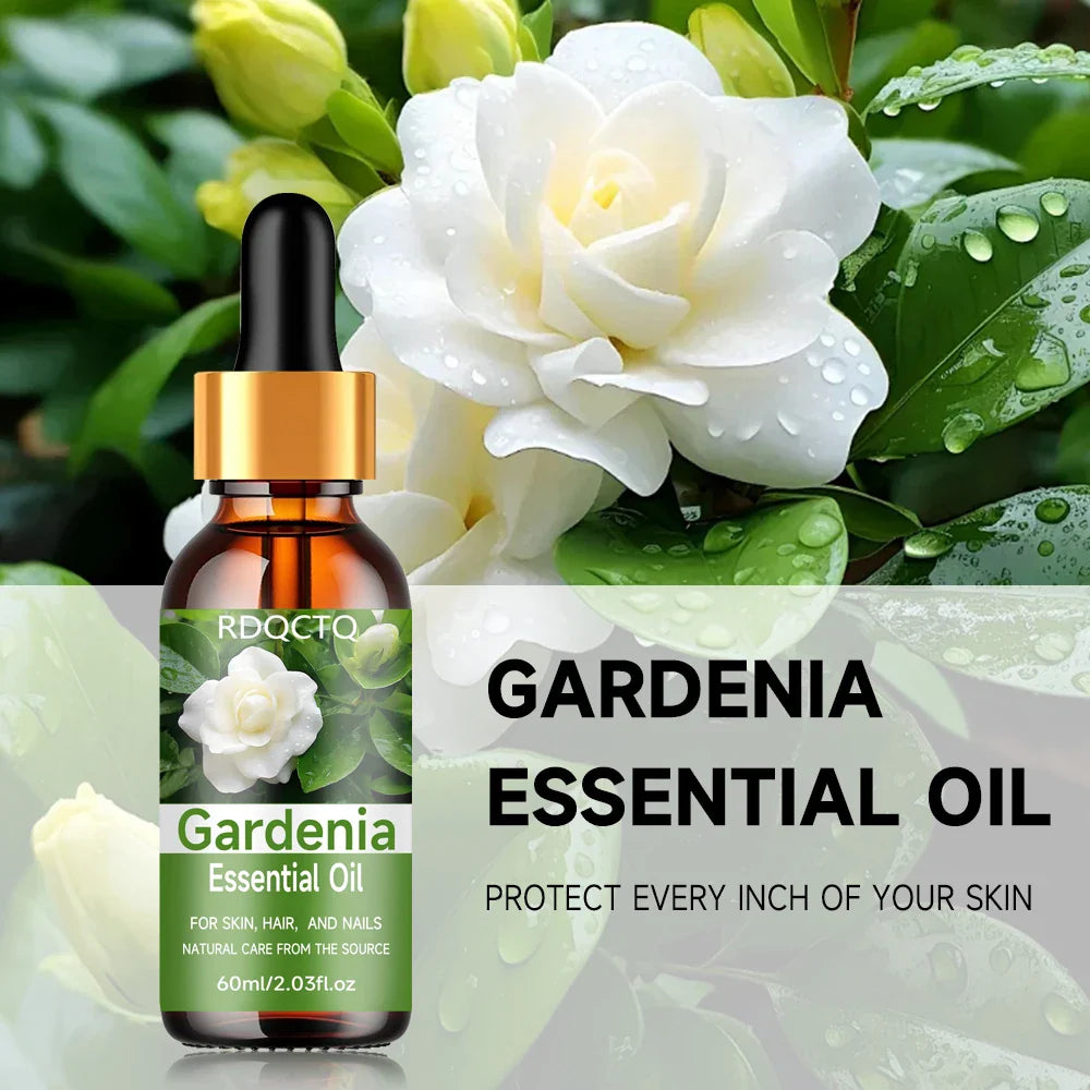 Natural Gardenia Essential Oil for Skin, Hair & Nails 40/60ml