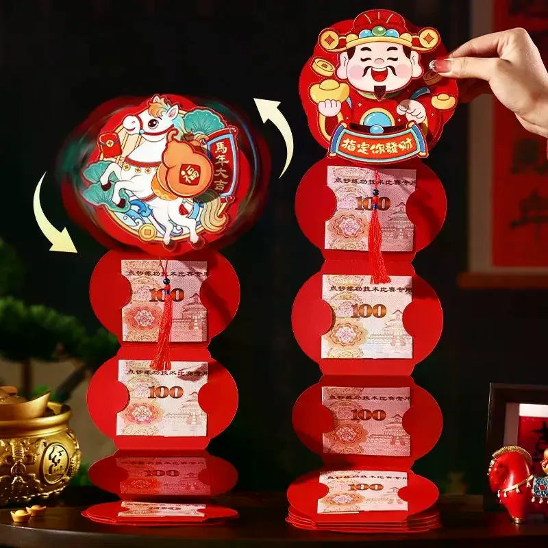 2026 Horse Year Chinese Red Envelope – Lucky Hongbao Gift