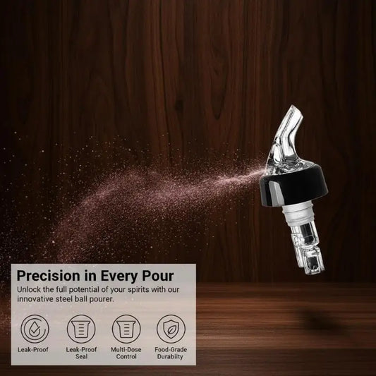 Automatic Measured Liquor Pourer – No-Spill Spirit Dispenser Measured Pour Spout Oasis Select