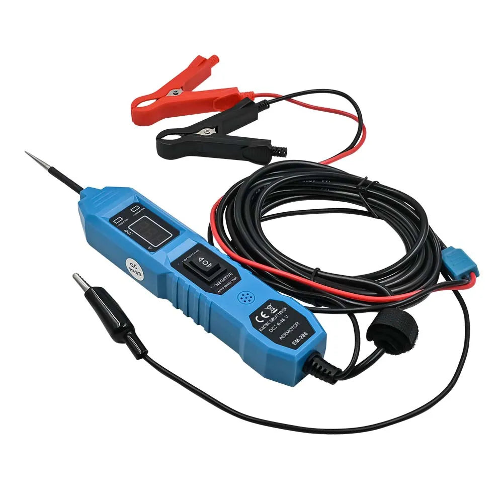 Automotive Circuit Tester Voltage Display LED Probe Kit 6-48V