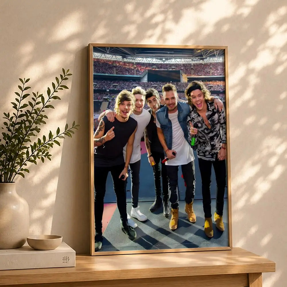 OneRepublic Band Poster – HD Self-Adhesive Waterproof Wall Art Music Band Poster Peaceful Pleasures Health and Wellness