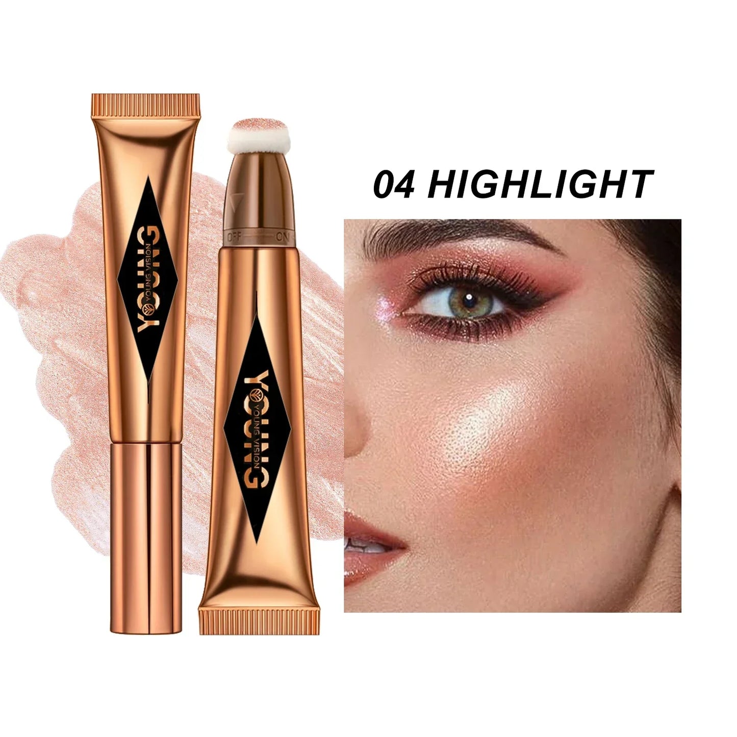 Lakerain Liquid Blush Contour Highlight & Eyeshadow Stick