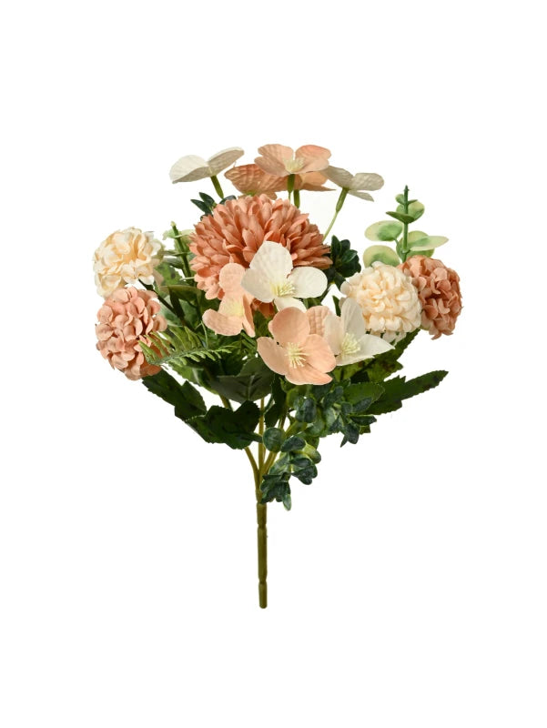 Artificial Silk Chrysanthemum Hydrangea Bouquet | Wedding & Home