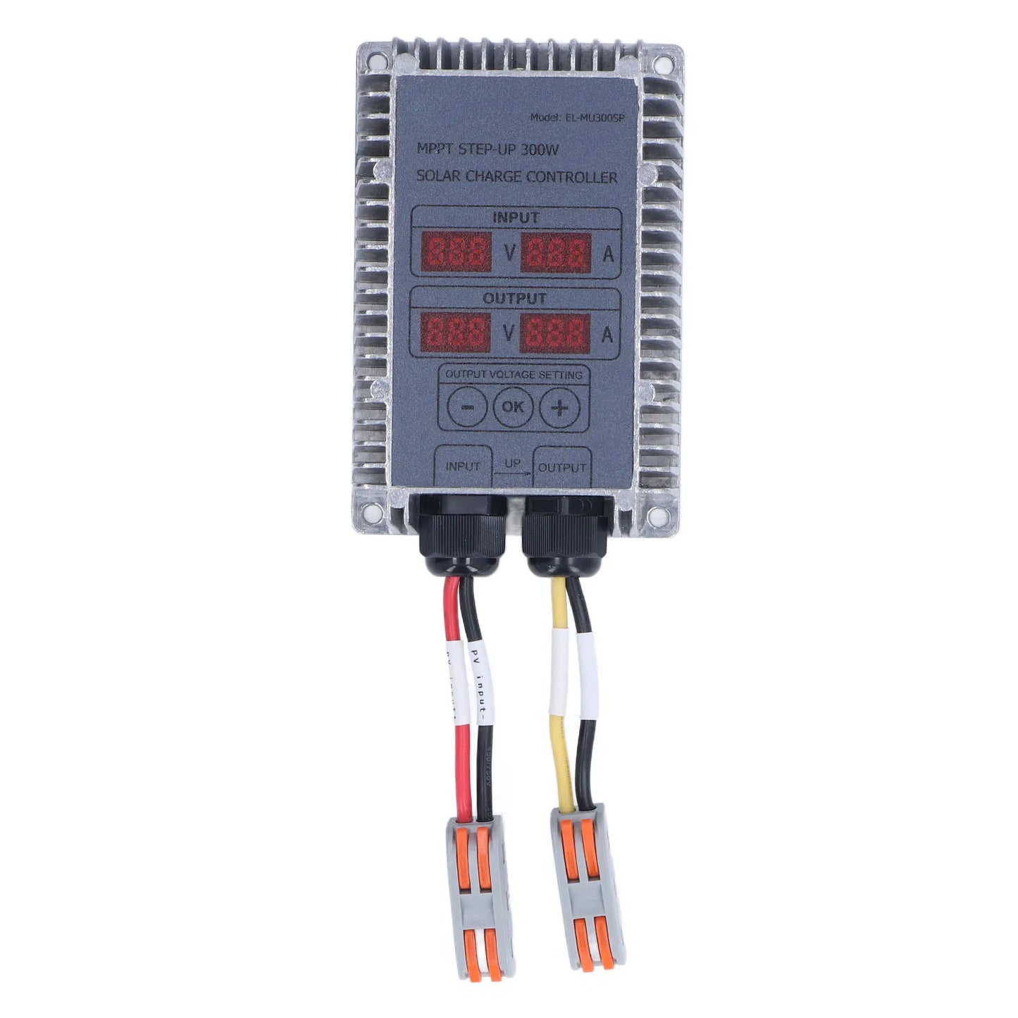 Solar Battery Controller Boost MPPT Voltage Adjustable Waterproof with Display 24‑85V Solar Controller Peaceful Pleasures Health and Wellness 300W