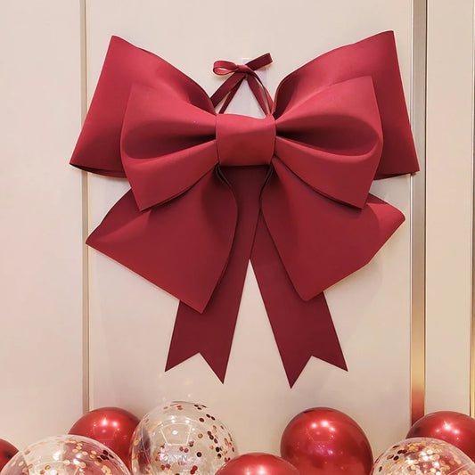 Giant Christmas Bow DIY Kit – 30/50/75cm Holiday Decor Christmas Bow Decor Oasis Select
