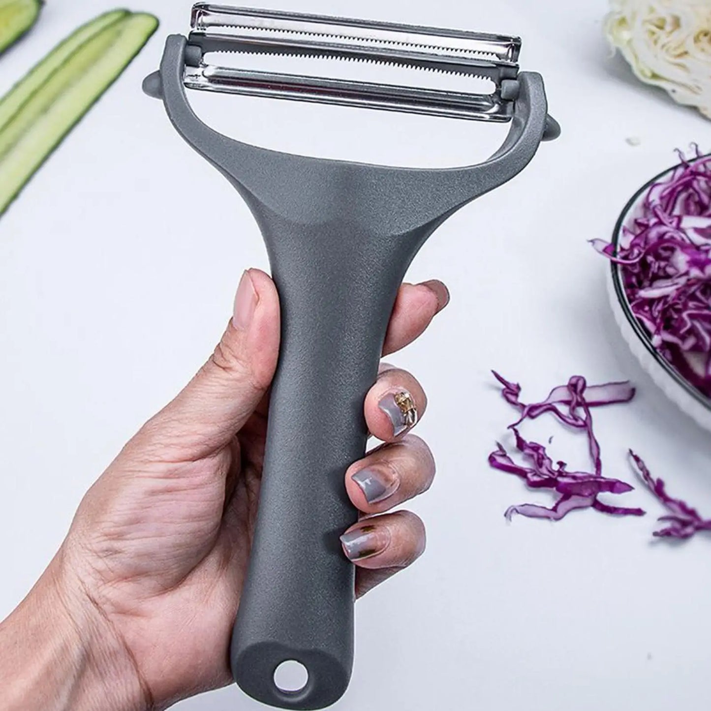 Multi-Function Vegetable Peeler & Grater – Kitchen Shredder Tool
