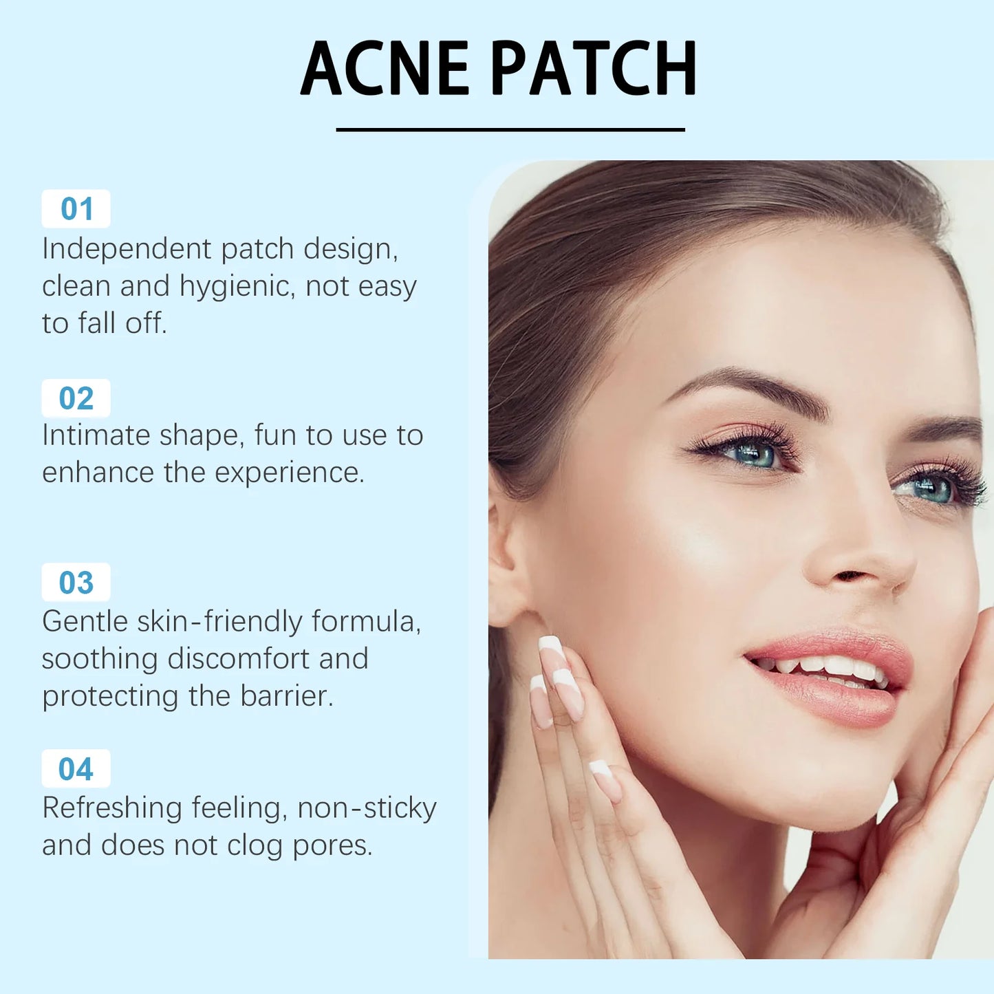 120-Count Salicylic Acid Acne Patches | Invisible Blemish Dots