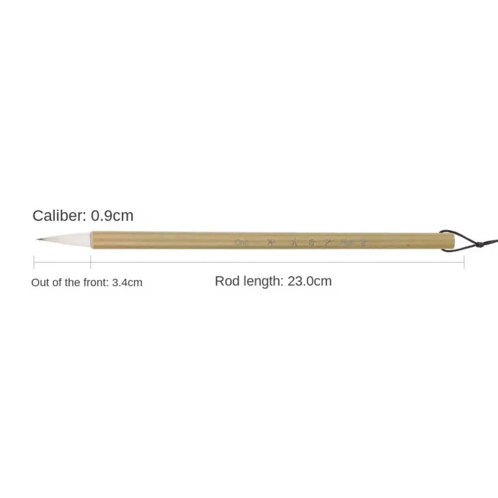High Quality Drawing Crisperding Thin Chinese Brushes Script Writing Brush Calligraphy Brushes Painting Pens Peaceful Pleasures Health and Wellness