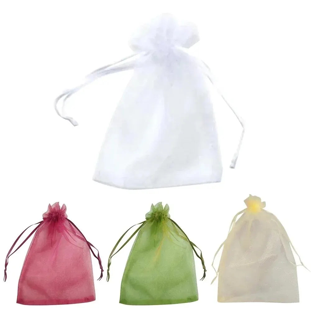 50pcs Fruit Netting Bags – Anti-Bird Mesh Garden Covers