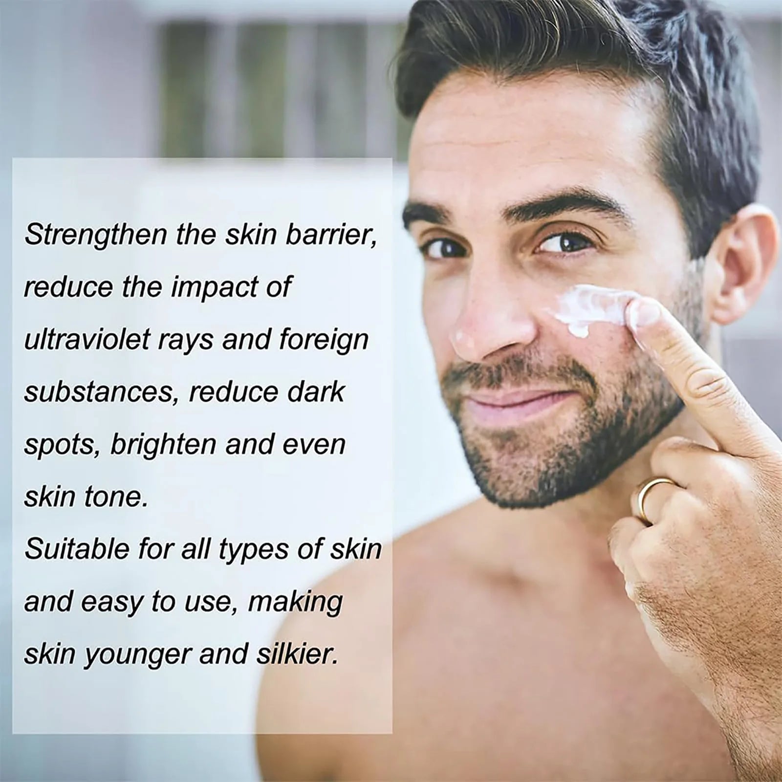 Men's Age Revive Collagen Cream, Men’s Collagen Cream, Collagen Men's Anti-Aging Wrinkle Cream, Mens Face Cream Moisturizer With Peaceful Pleasures Health and Wellness