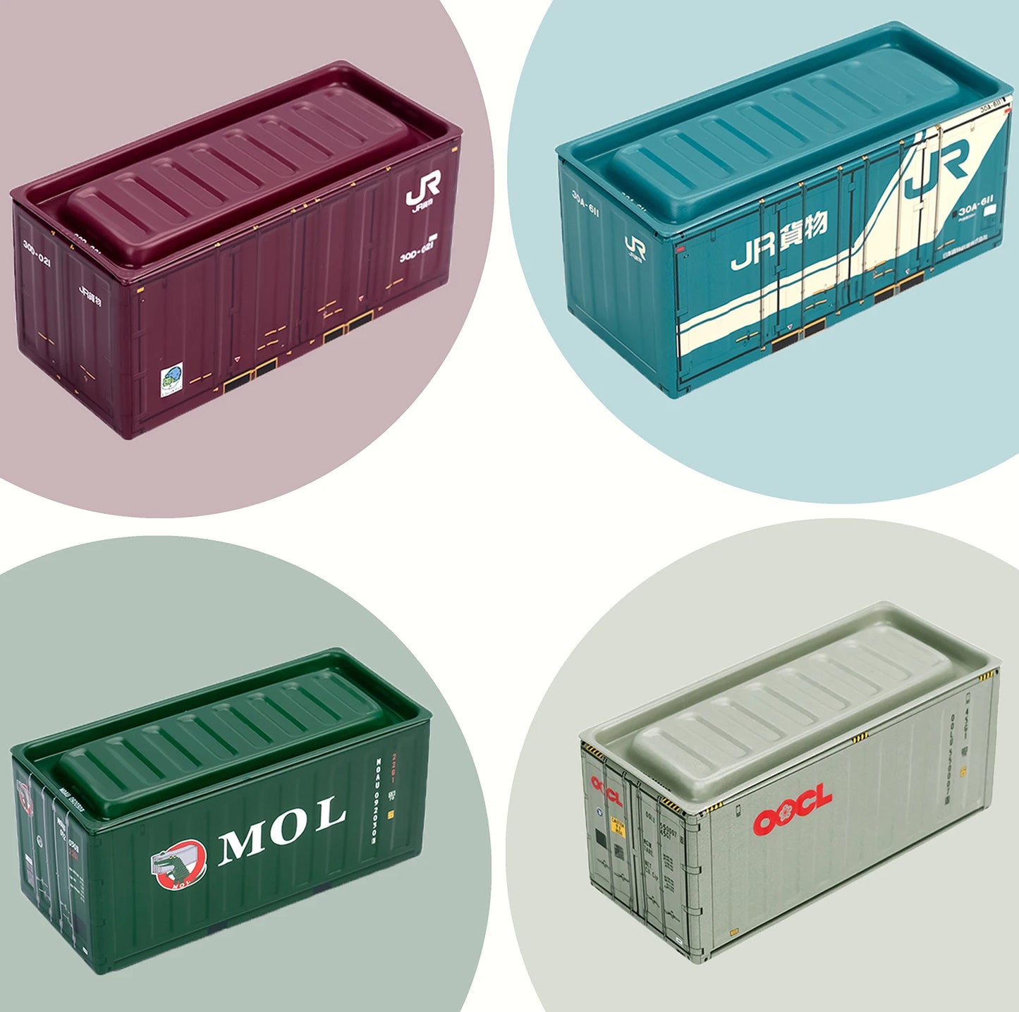 Mini Iron Storage Box Creative Decoration Collect Small Item