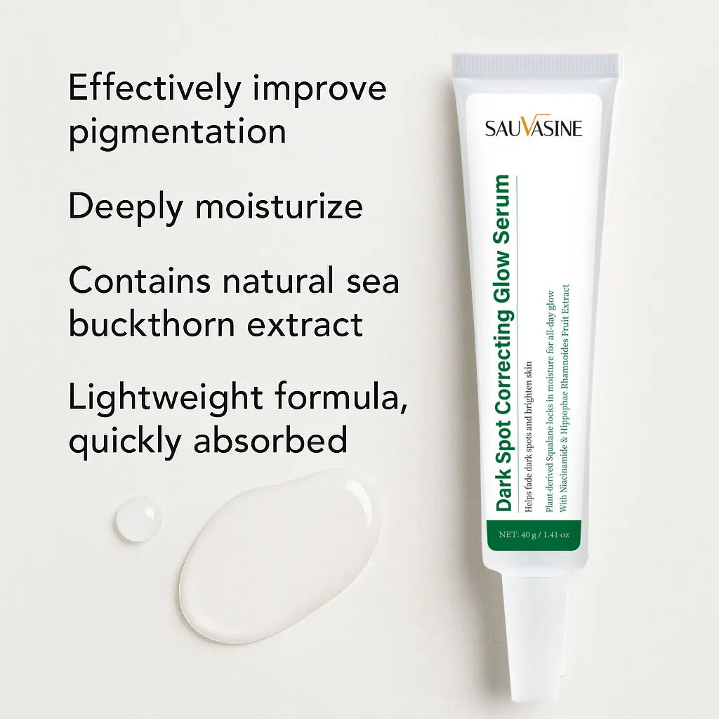 Dark Spot Correcting Glow Serum Brighten Skin Tone 5% Niacinamide Lightens Dark Spot Skin Care Serum for Face 40g Peaceful Pleasures Health and Wellness