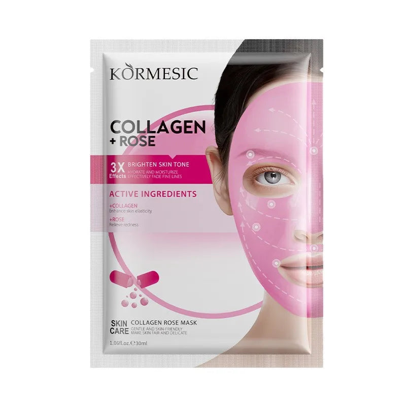 SADOER Collagen Facial Mask – Hydrating, Firming & Brightening