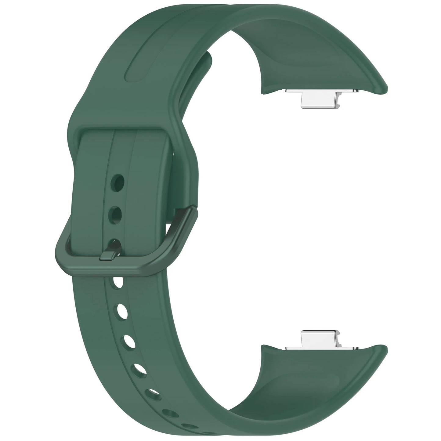 Silicone Strap for Redmi Watch 5 / 4 & Mi Band 9 Pro – Replacement Peaceful Pleasures Health and Wellness Dark Green For Redmi Watch 5 4