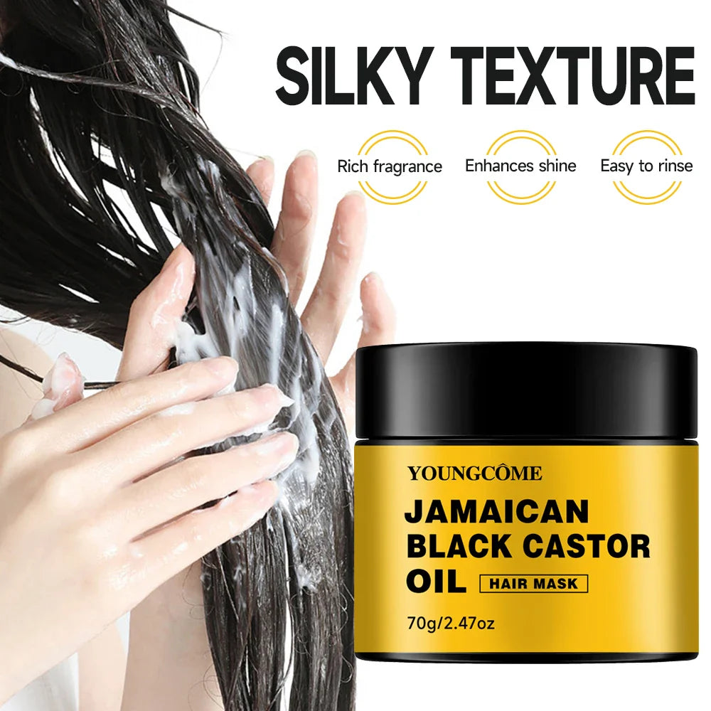 Jamaican Black Castor Oil Hair Mask – Deep Nourishing Treatment