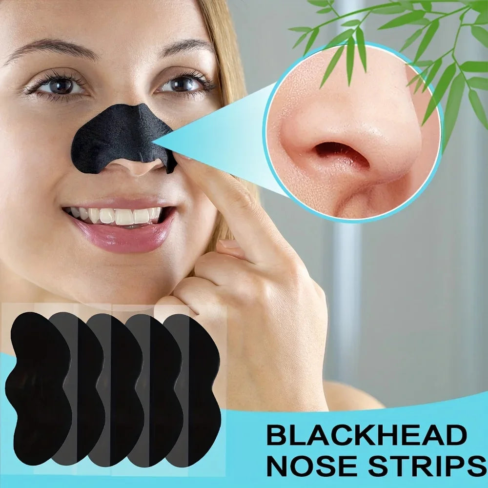 50-Piece Nose Cleansing Strips – Pore Minimizing Facial Patches