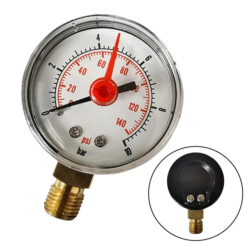 Y50 Pressure Gauge M10×1 Radial 0–10 Bar | Heating & Water