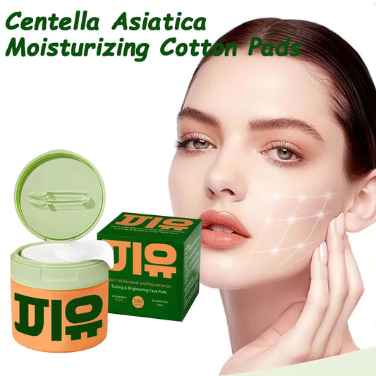 Centella Asiatica Niacinamide Cotton Pads – Brighten & Hydrate