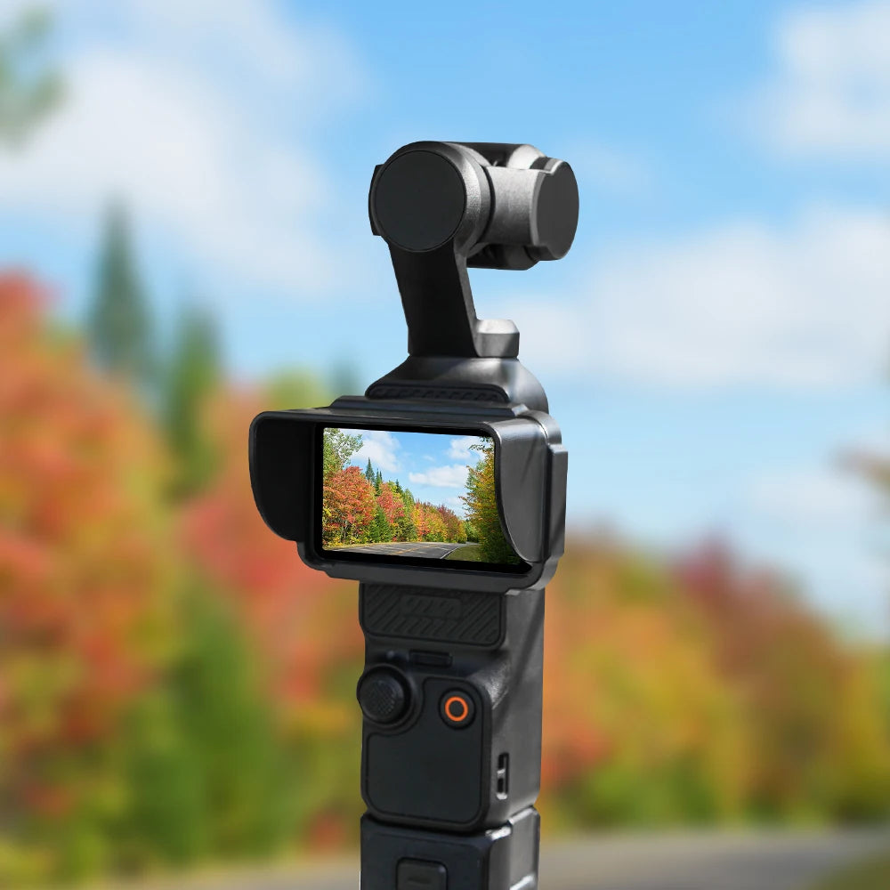 For DJI OSMO POCKET 3 Screen Hood Display Protective Cover Sunshade Lightproof Accessory Peaceful Pleasures Health and Wellness