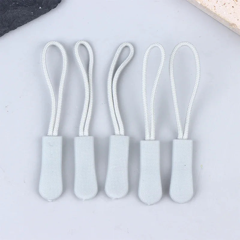 Metal Replacement Zipper Pulls & Cord Extenders – 5/10/20 Pack