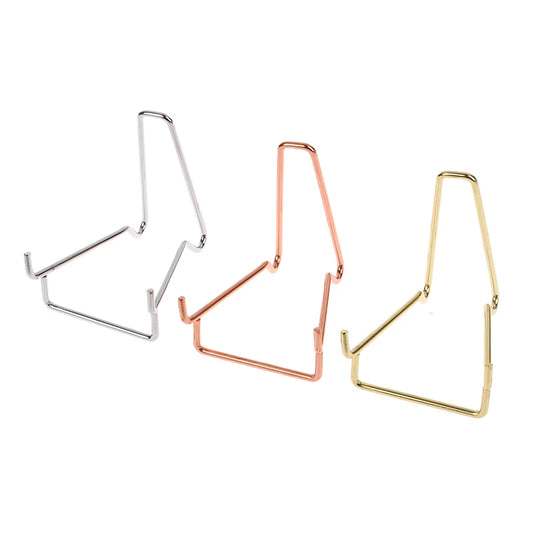 Metal Easel Display Stand for Crystals, Geodes & Minerals Display Easel Stand Peaceful Pleasures Health and Wellness