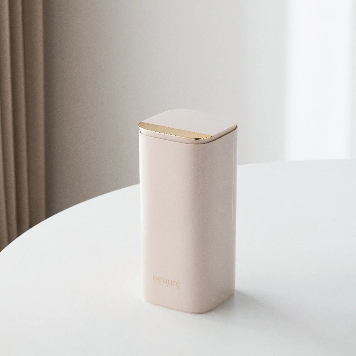 1Pcs Makeup Brush Organizer Automatic Lifting Holder Holder Dustproof Desktop Makeup Tools Lipstick Eyebrow Pen Holder Container Peaceful Pleasures Health and Wellness Pink Gold