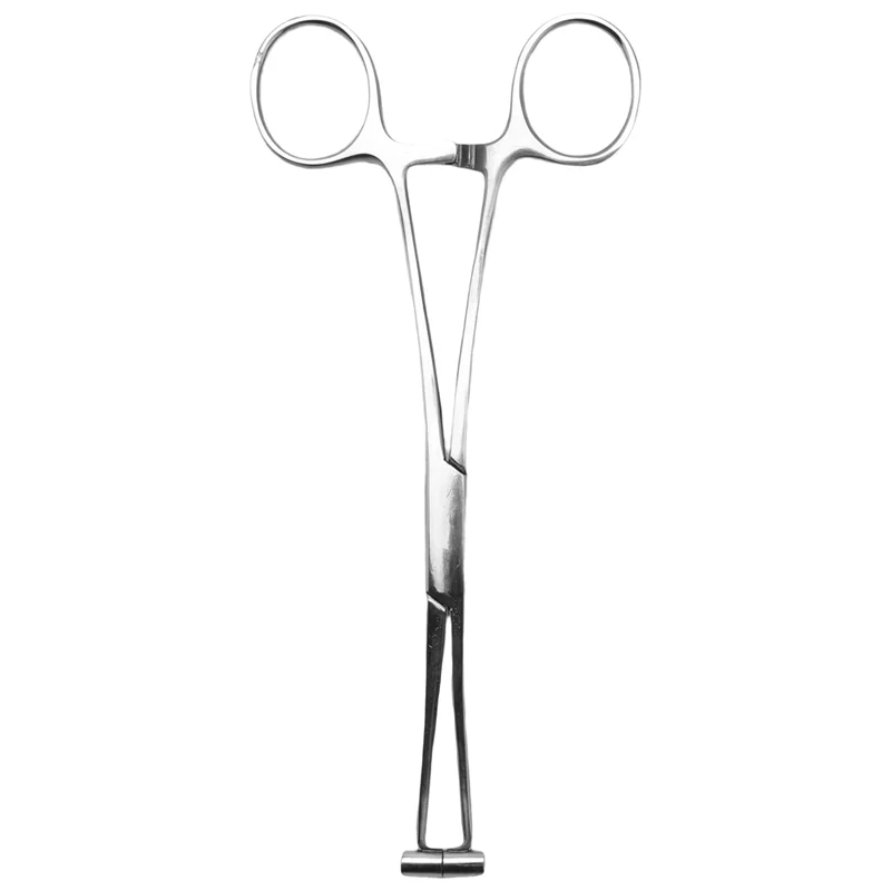 A36T-2X Septum Forcep Stainless Steel Needle Clamp, Body Piercing Tool Professional Puncture Tool For Eyebrow Pierced Peaceful Pleasures Health and Wellness