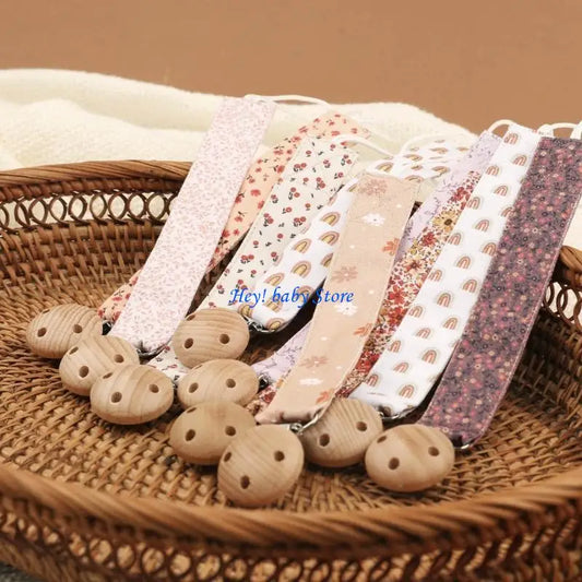 Flower Teether Pacifier Clip Chain for Baby Boys & Girls Baby Pacifier Clip Peaceful Pleasures Health and Wellness