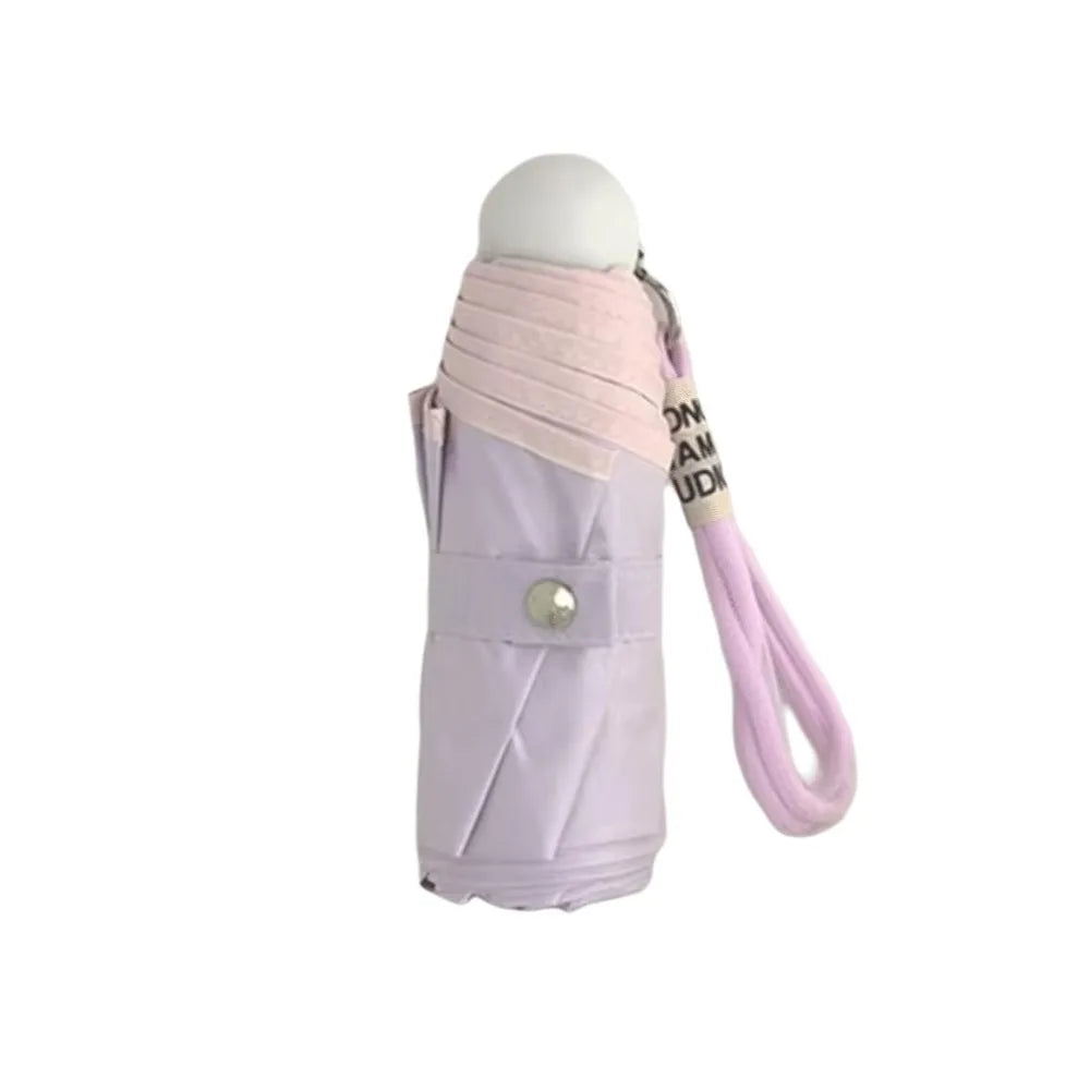 UV Protection Foldable Umbrella – Compact, Windproof, Dual Use