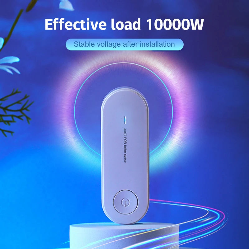 Voltage Stabilizer Power Saver Cost Reducing Energy Saver Electricity Saving Box Adapter Electrical Socket For Household Office Peaceful Pleasures Health and Wellness