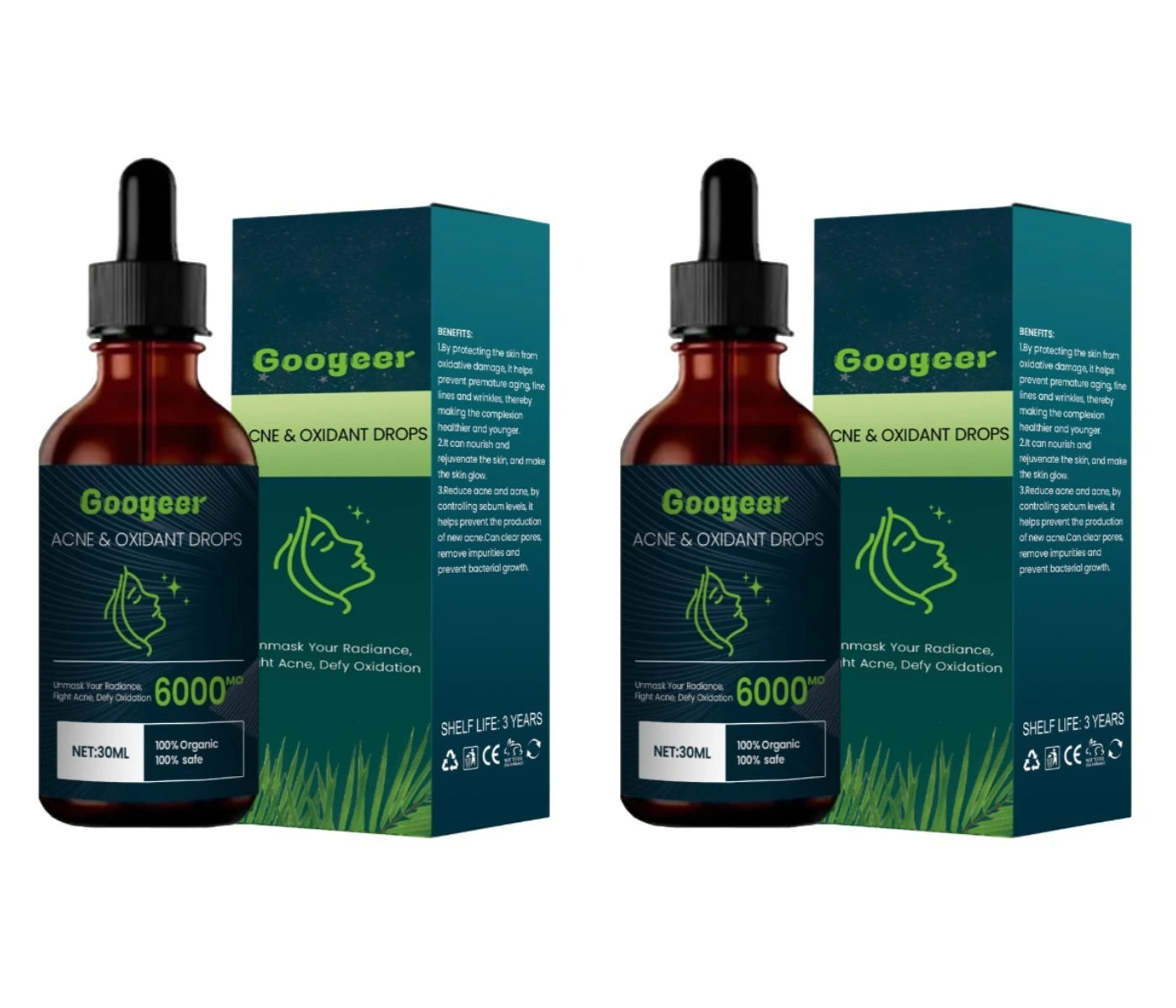 Organic Clarifying Drops – Dandelion, Licorice & Mint | 30ml