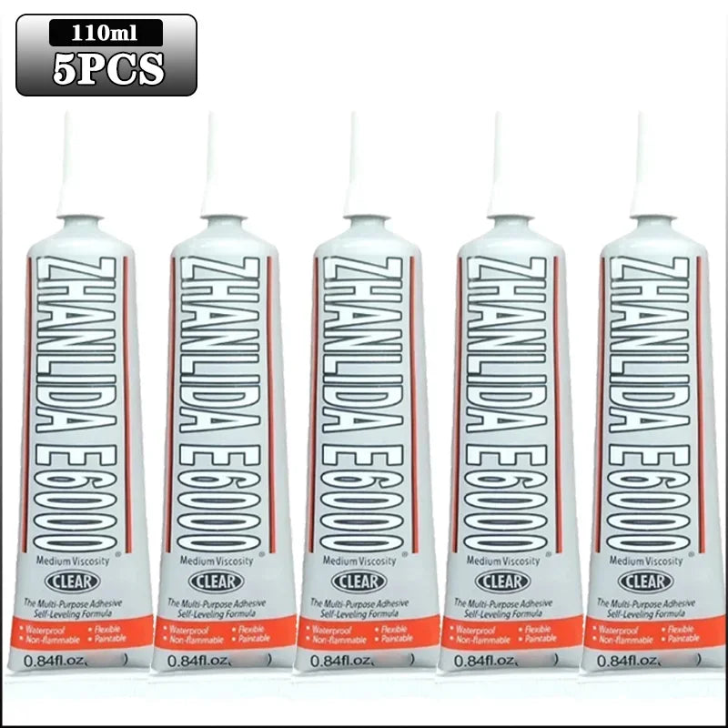 E6000 Clear Epoxy Glue for Rhinestones, Jewelry & DIY Crafts