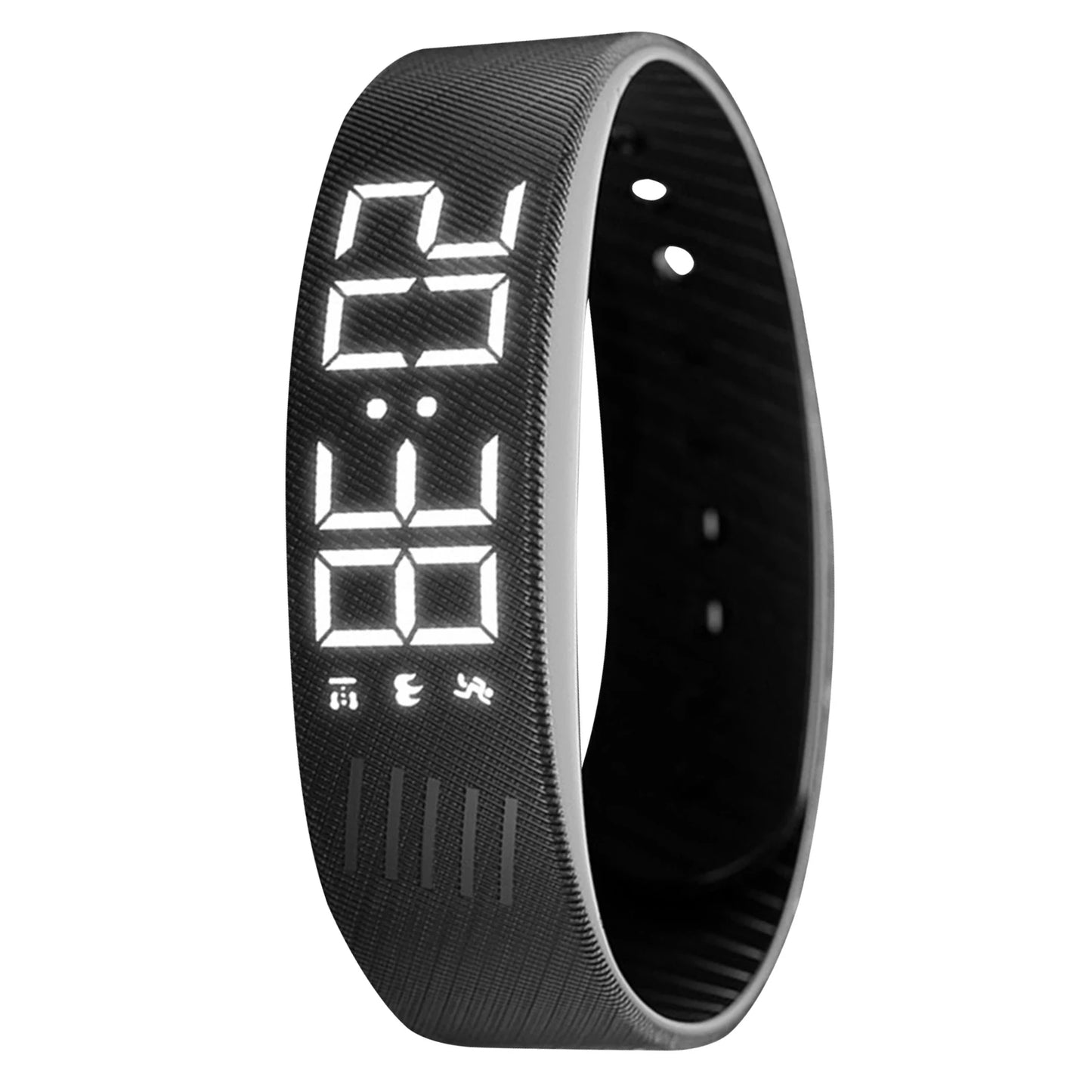 VODOOL Silent Vibration Alarm Wristband | Pedometer, Waterproof
