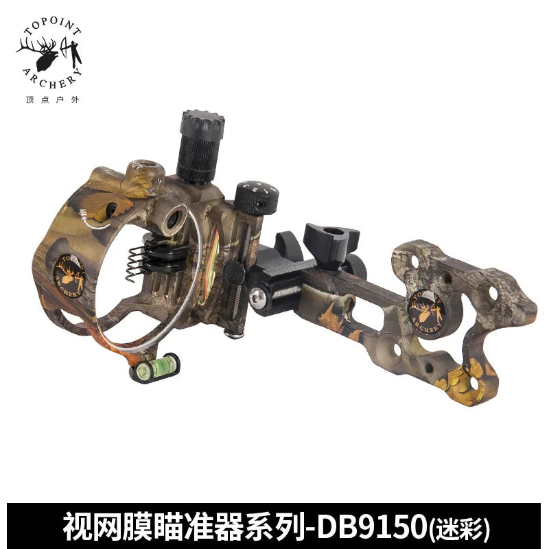 Topoint 5 7 Pin Bow Sights Compound Archery Sight DB Series Retina