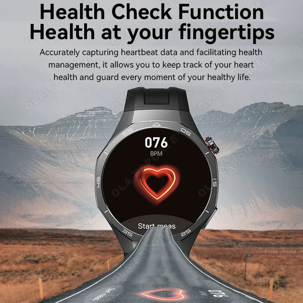 Ola Esporte Smart Watch 1.52" AMOLED Bluetooth Call & Fitness