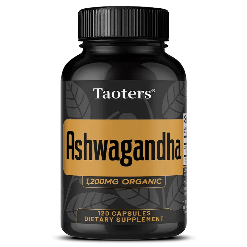 Organic Ashwagandha Capsules – Focus, Energy & Mood | 120ct