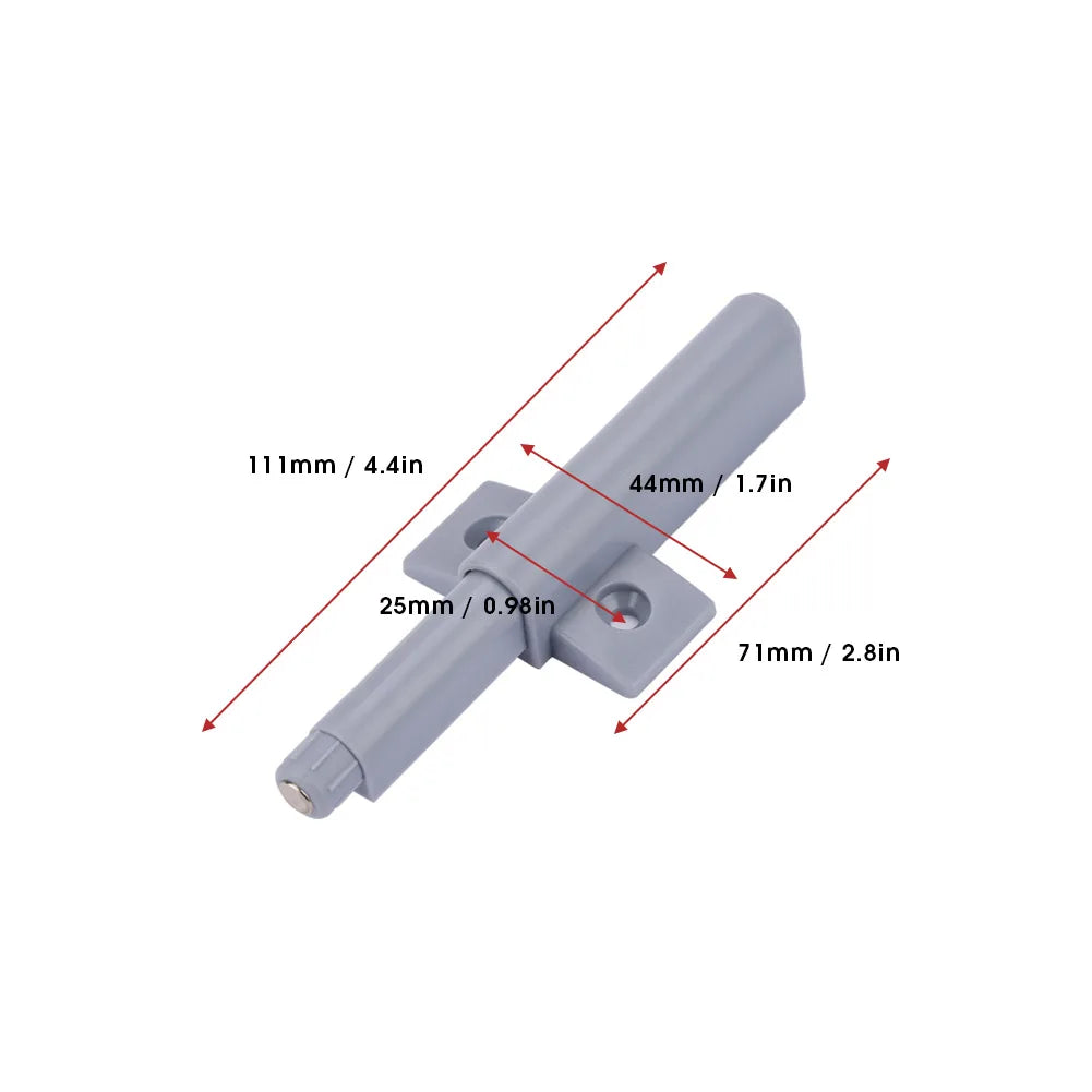 Handle Open Door Damper System Hidden Door Devices for Cupboard Door Hardware Cabinet Kitchen Accessories Peaceful Pleasures Health and Wellness