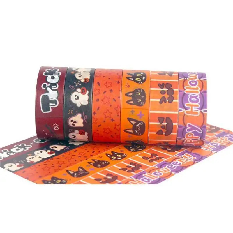 Halloween Paper Tape DIY Diary Album Journal Scrapbooking Decoration