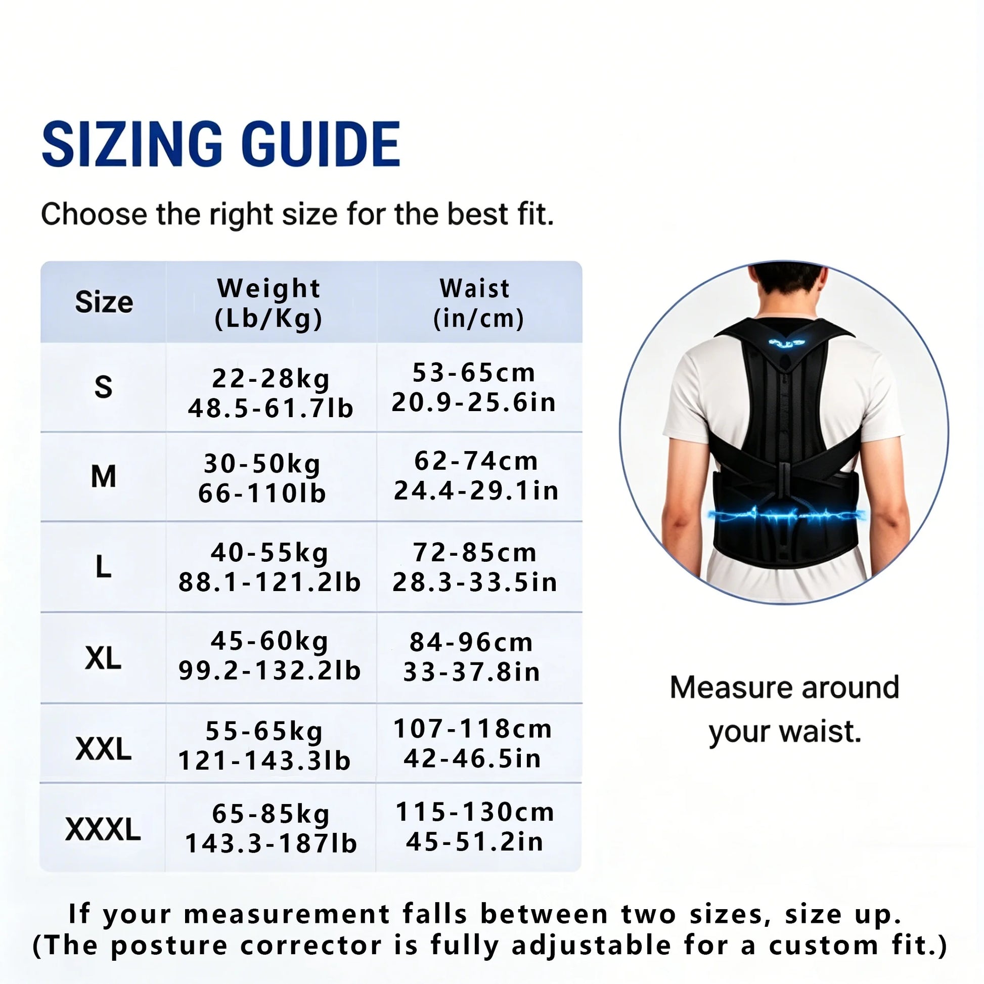 Reinforced Belt Lumbar Column Posture Corrector Vest Adjustable Back Support Strap Shoulder Spine Brace Neck Stretcher Trainer Peaceful Pleasures Health and Wellness