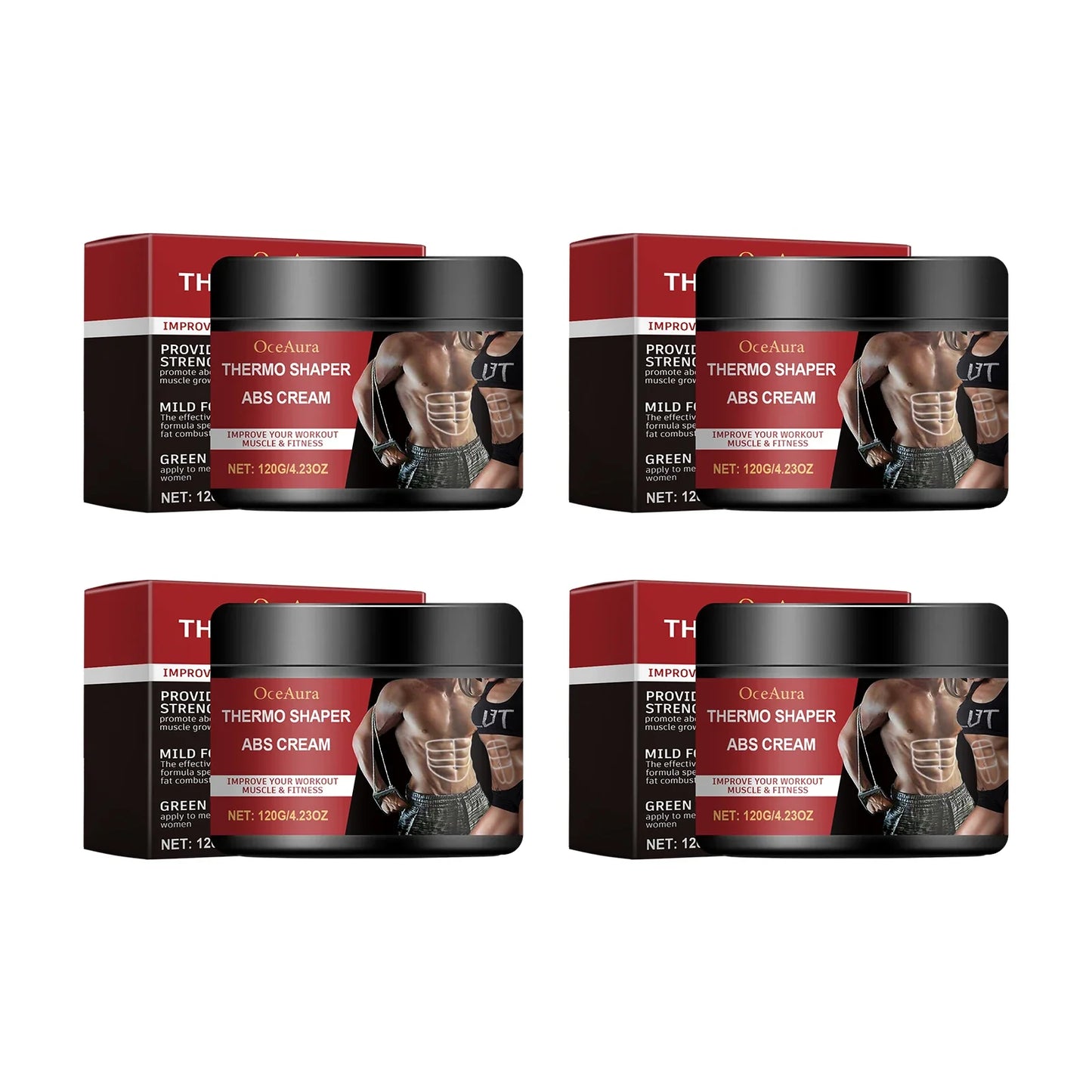 OceAura Belly Firming & Tightening Cream – Body Moisturizer 120g