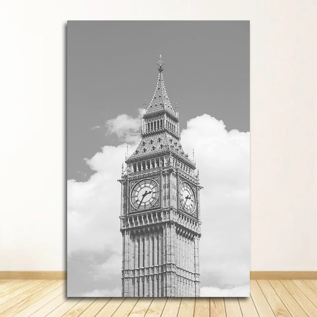 Llama in NYC Taxi Times Square Vintage Canvas Wall Art Print